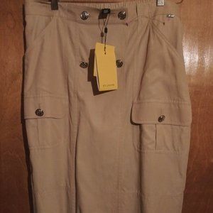 St John Khaki Skirt